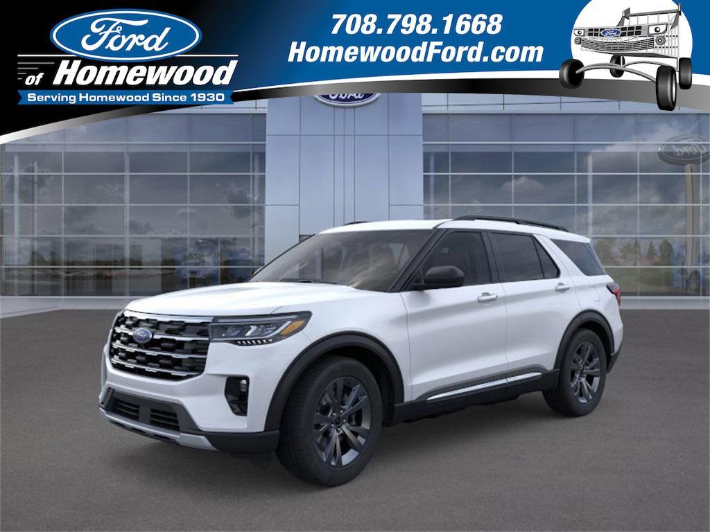 new 2025 Ford Explorer car, priced at $50,555