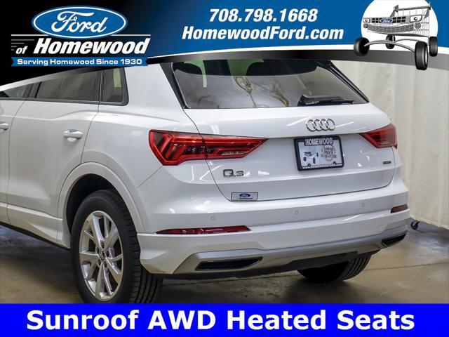 used 2020 Audi Q3 car, priced at $18,400