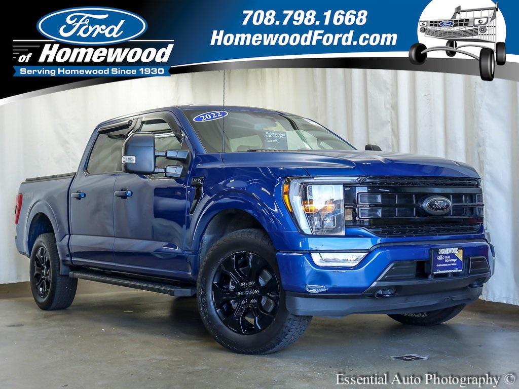 used 2022 Ford F-150 car, priced at $35,000