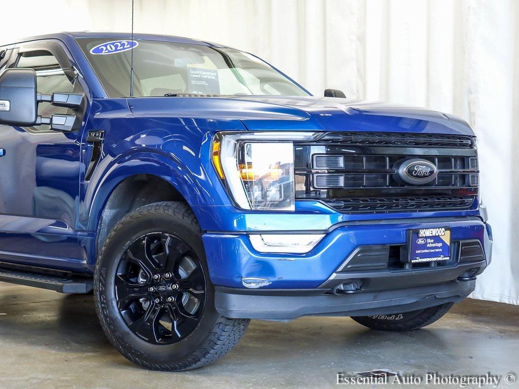used 2022 Ford F-150 car, priced at $35,000