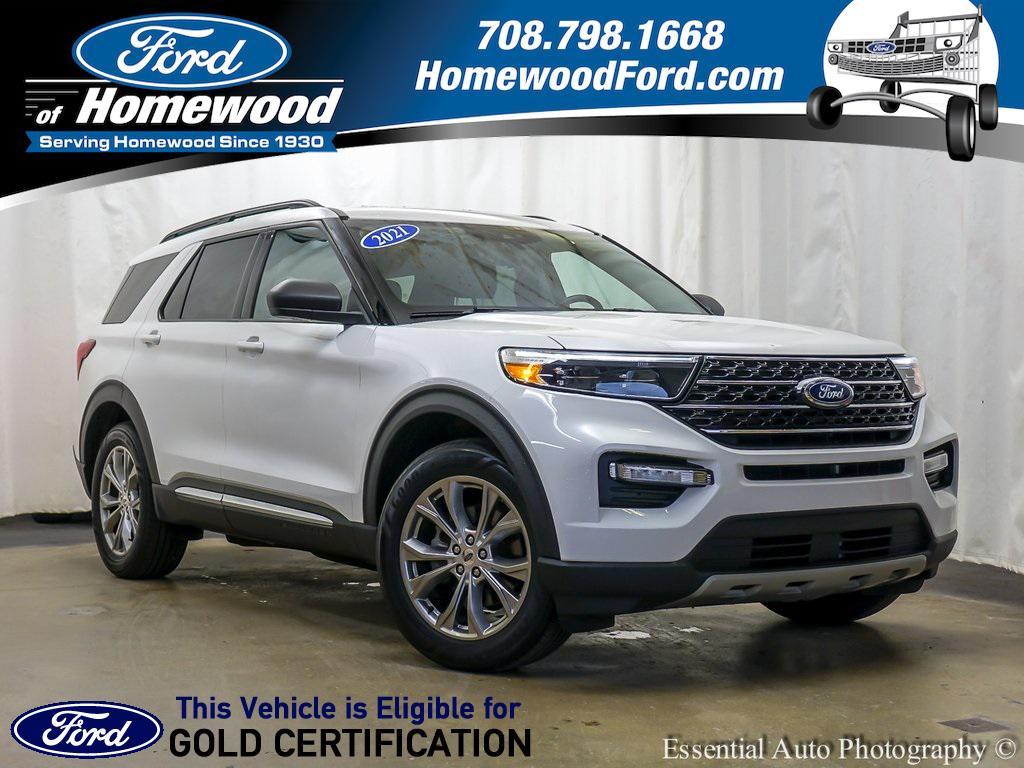 used 2021 Ford Explorer car, priced at $27,400