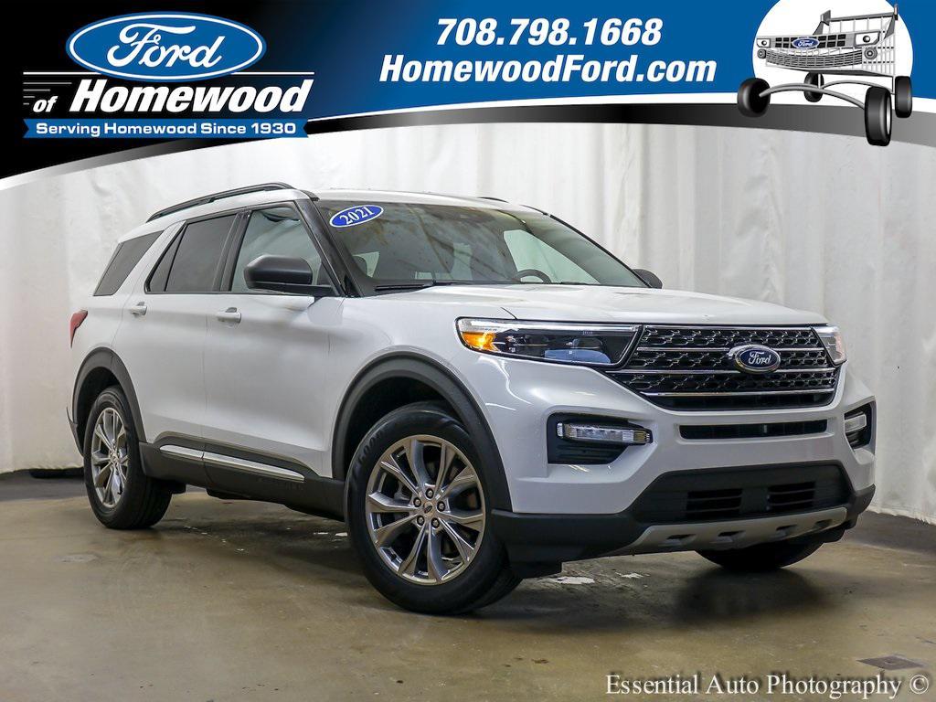 used 2021 Ford Explorer car, priced at $27,200