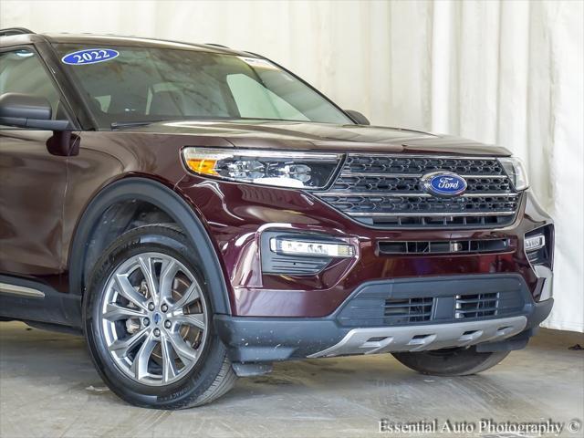 used 2022 Ford Explorer car, priced at $32,900
