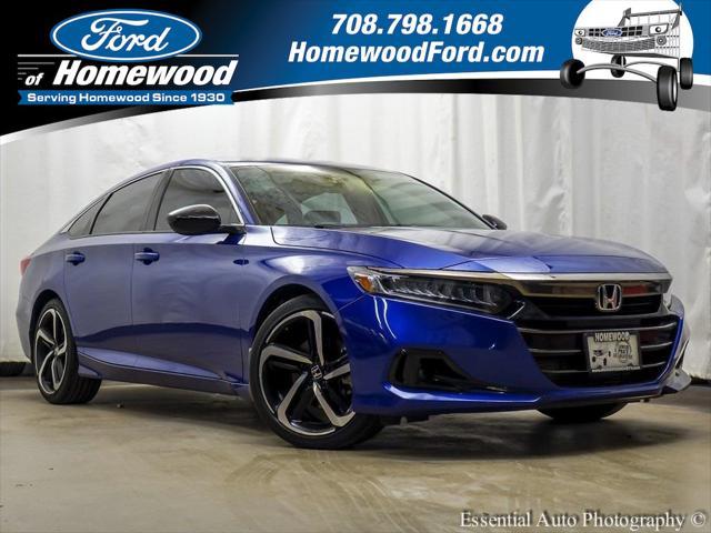 used 2021 Honda Accord car, priced at $23,699