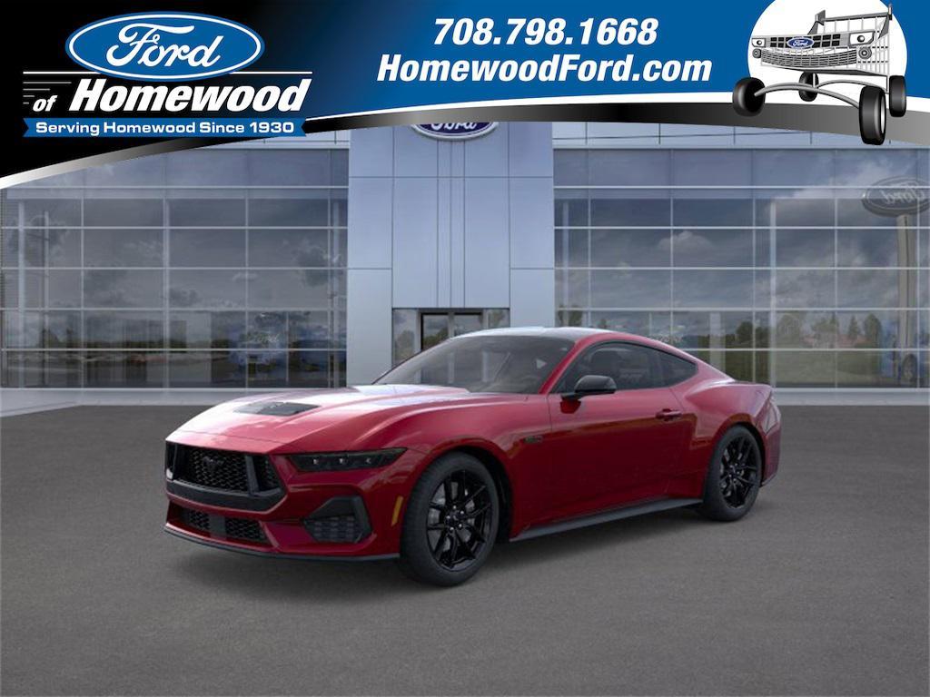 new 2025 Ford Mustang car, priced at $45,874