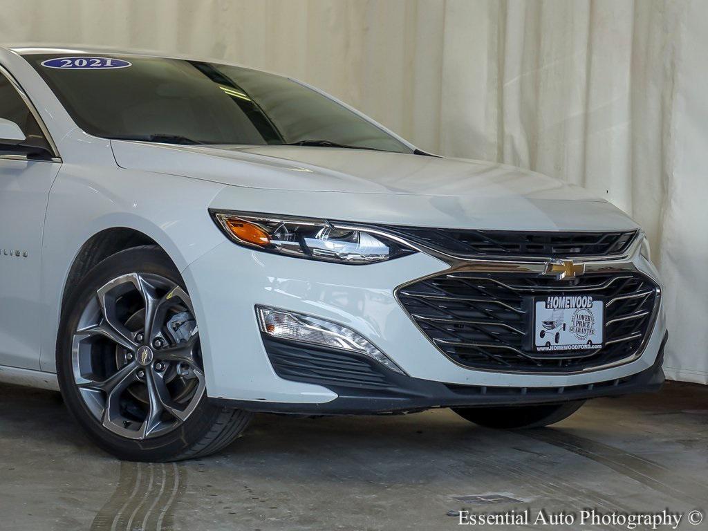 used 2021 Chevrolet Malibu car, priced at $15,900
