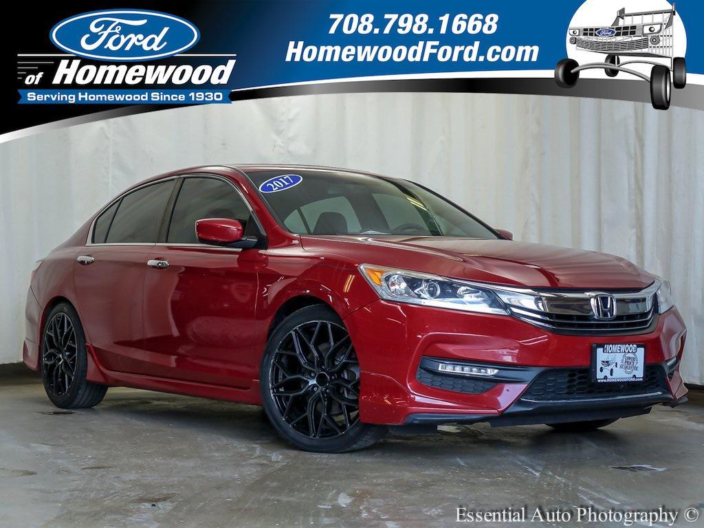 used 2017 Honda Accord car, priced at $15,000