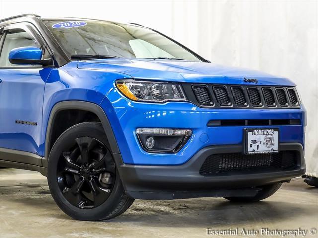 used 2020 Jeep Compass car, priced at $17,689