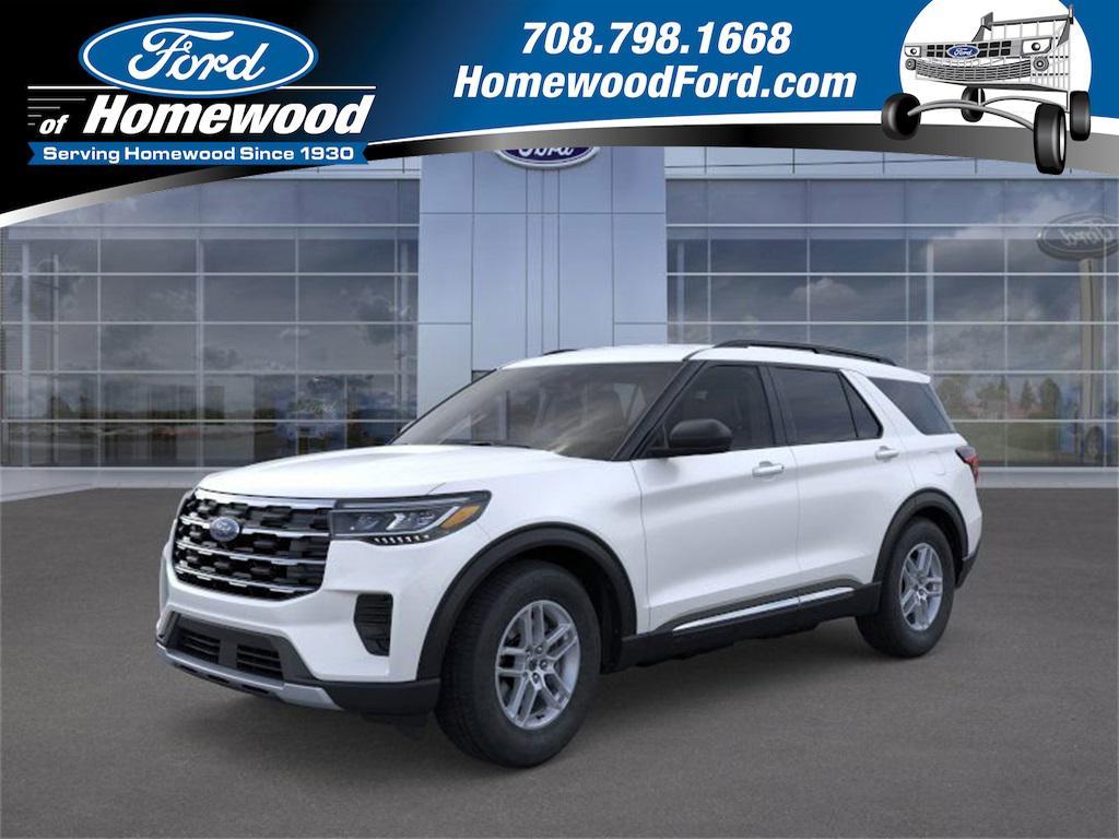 new 2025 Ford Explorer car, priced at $39,747