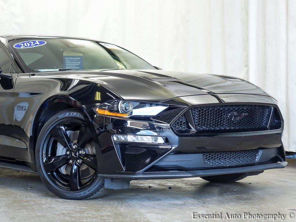 used 2021 Ford Mustang car, priced at $36,400