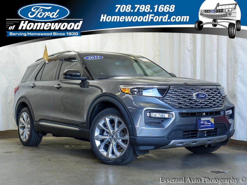used 2022 Ford Explorer car, priced at $36,700