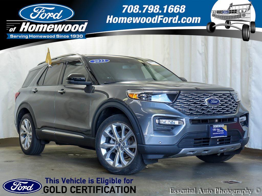 used 2022 Ford Explorer car, priced at $36,700