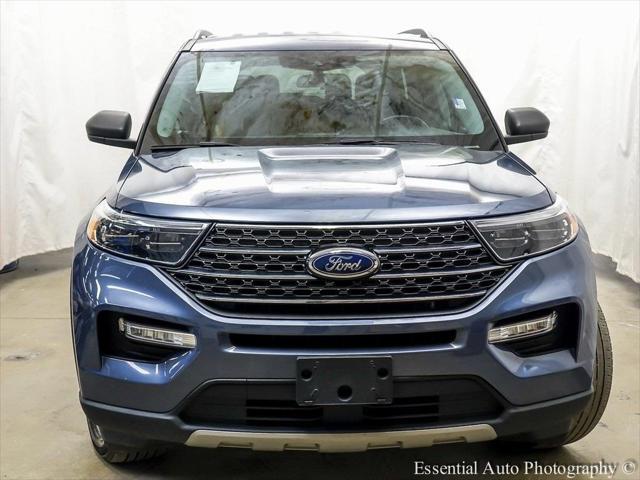 used 2021 Ford Explorer car, priced at $26,284