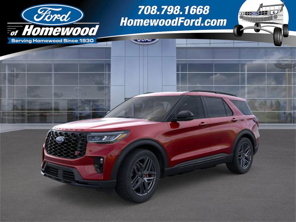 new 2025 Ford Explorer car, priced at $54,988