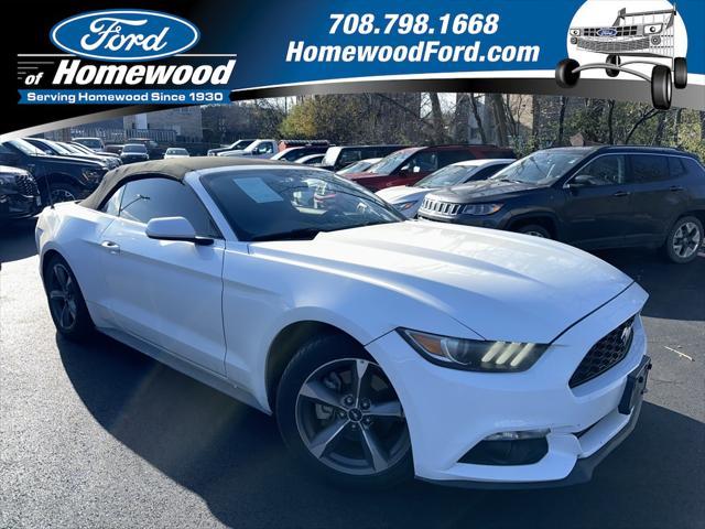 used 2016 Ford Mustang car, priced at $15,405