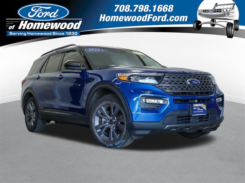 used 2022 Ford Explorer car, priced at $26,370