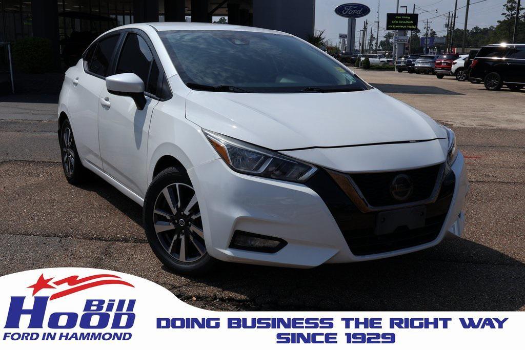 used 2022 Nissan Versa car, priced at $15,999
