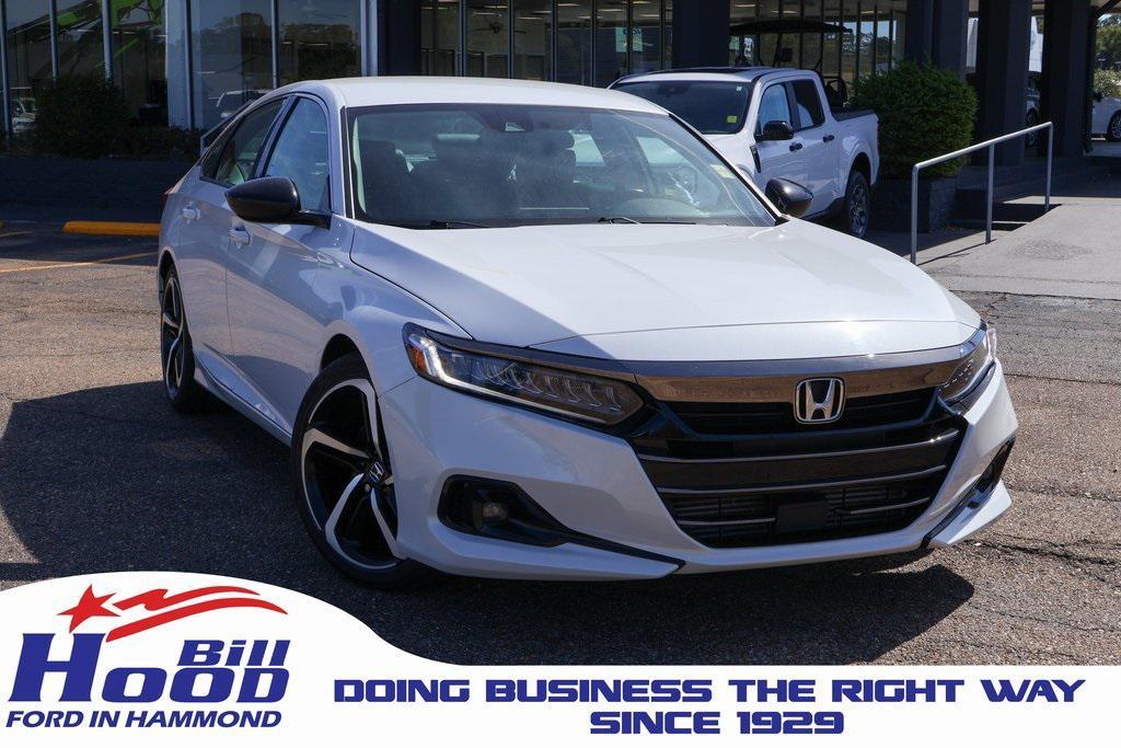 used 2022 Honda Accord car, priced at $25,110