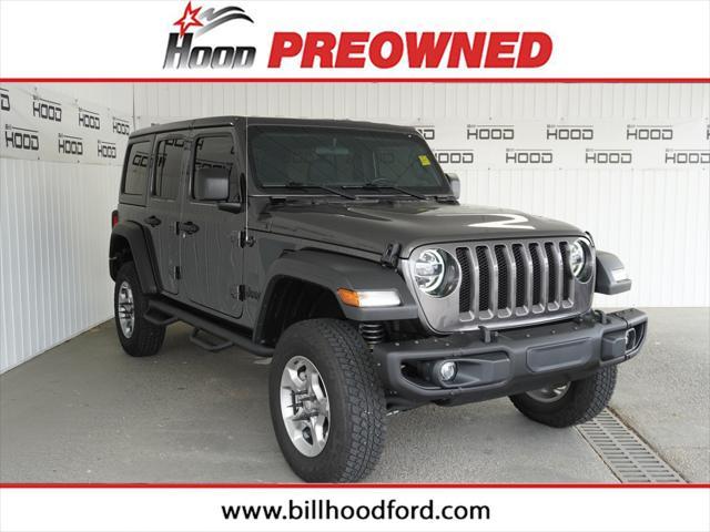 used 2021 Jeep Wrangler Unlimited car, priced at $33,149