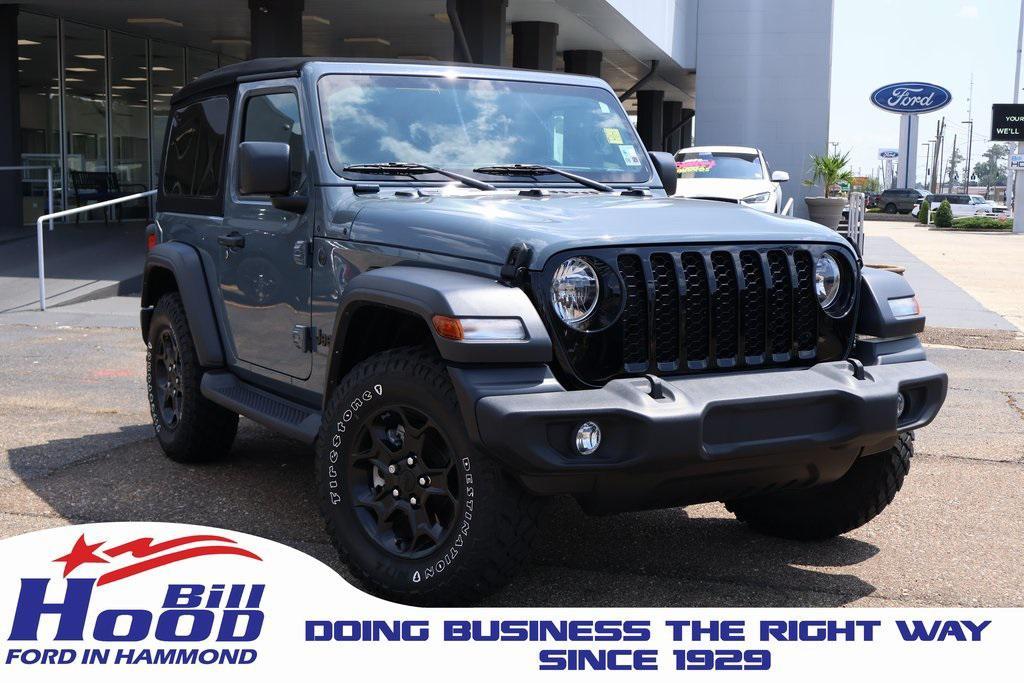used 2024 Jeep Wrangler car, priced at $29,995