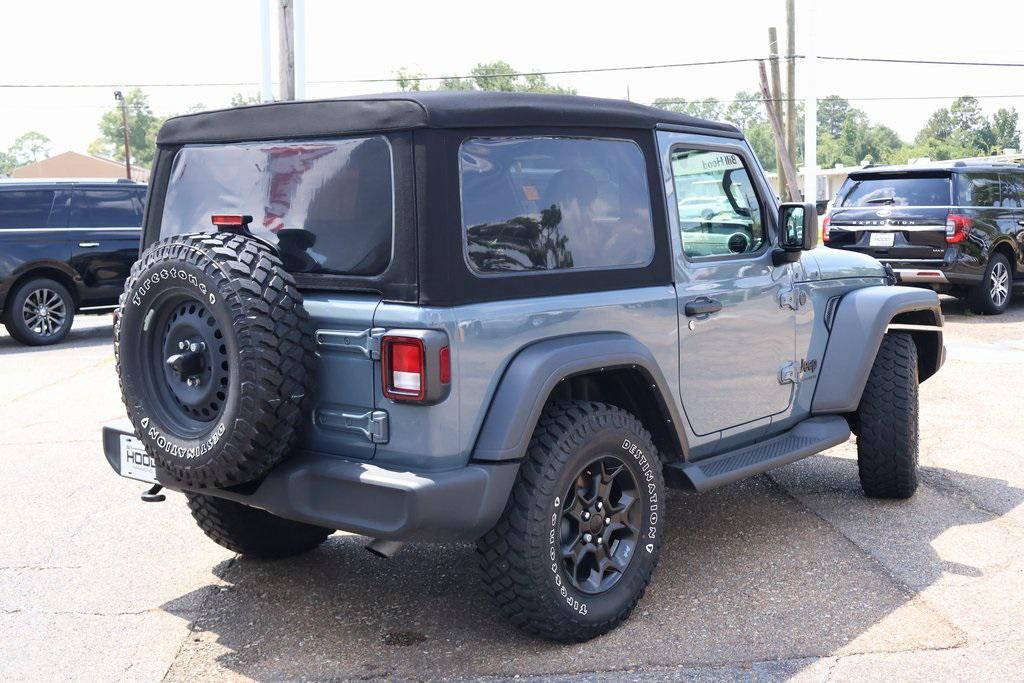used 2024 Jeep Wrangler car, priced at $29,995