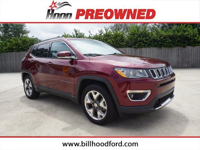 used 2021 Jeep Compass car, priced at $15,691