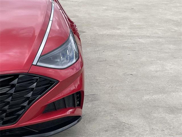 used 2021 Hyundai Sonata car, priced at $19,654