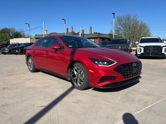 used 2021 Hyundai Sonata car, priced at $20,335