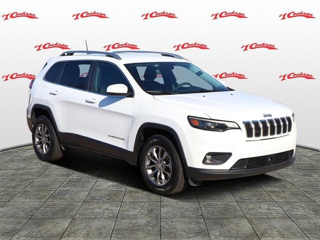 used 2021 Jeep Cherokee car, priced at $23,885