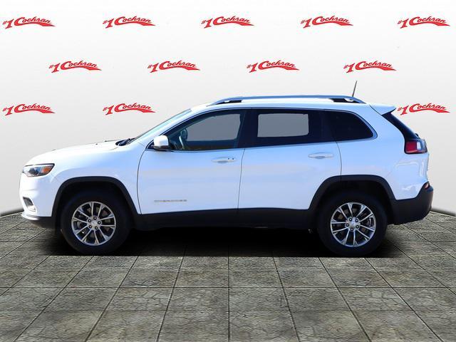 used 2021 Jeep Cherokee car, priced at $21,500