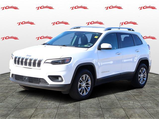 used 2021 Jeep Cherokee car, priced at $21,500