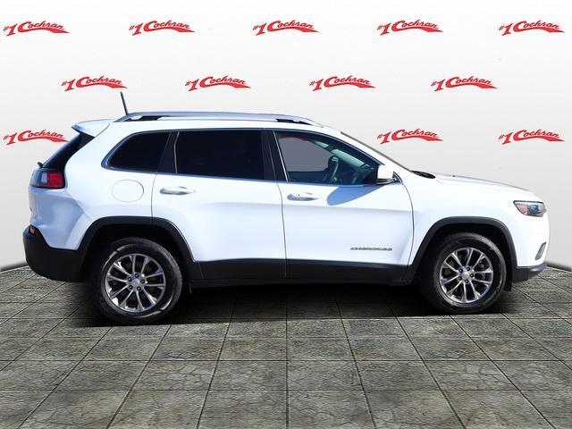 used 2021 Jeep Cherokee car, priced at $21,500