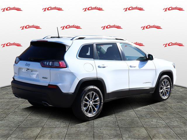 used 2021 Jeep Cherokee car, priced at $21,500