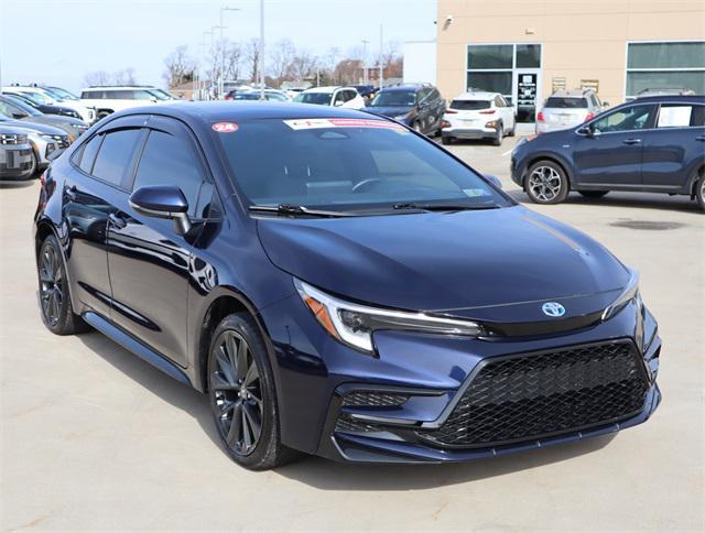 used 2024 Toyota Corolla Hybrid car, priced at $22,317