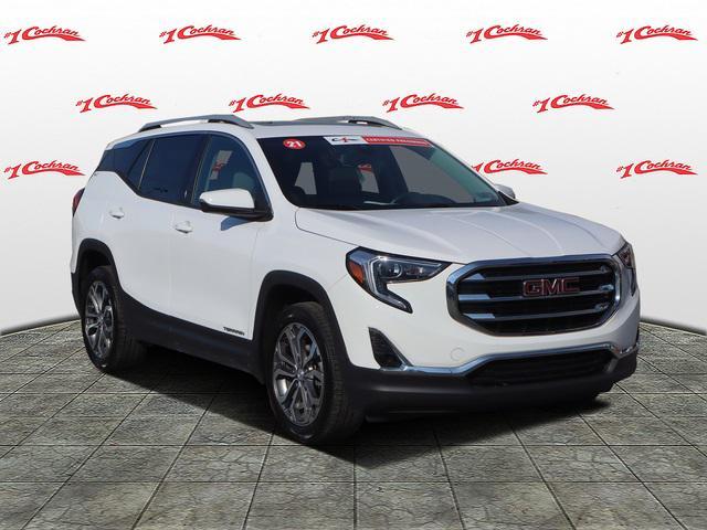 used 2021 GMC Terrain car, priced at $22,000