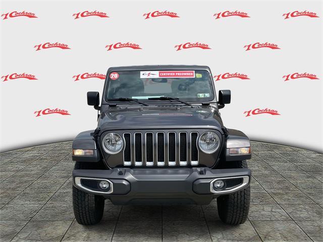 used 2020 Jeep Wrangler Unlimited car, priced at $30,857