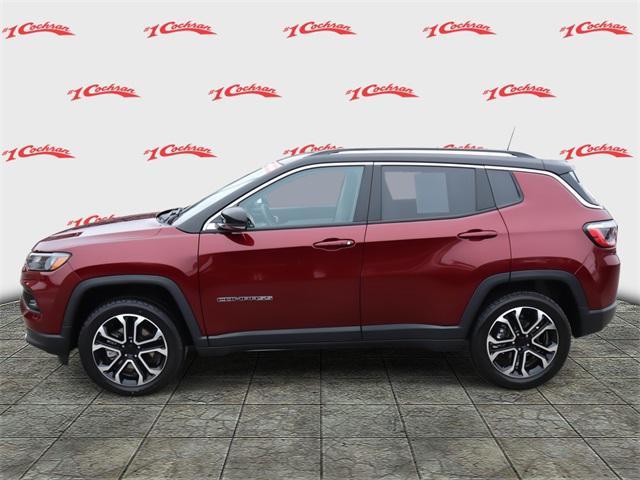 used 2022 Jeep Compass car, priced at $22,575