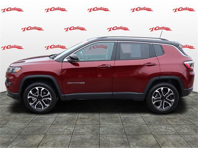 used 2022 Jeep Compass car, priced at $24,125