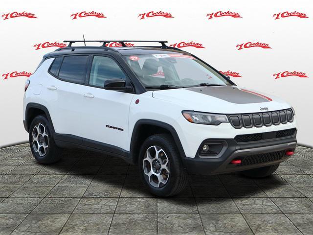 used 2022 Jeep Compass car, priced at $23,822