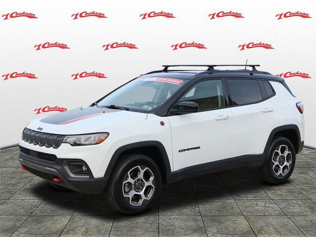 used 2022 Jeep Compass car, priced at $23,822