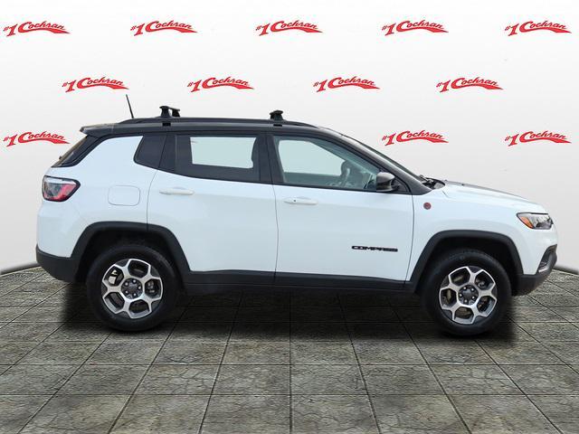 used 2022 Jeep Compass car, priced at $23,822