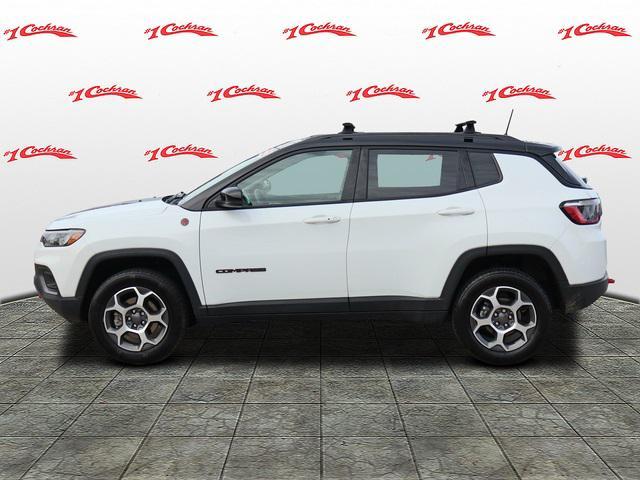 used 2022 Jeep Compass car, priced at $23,822