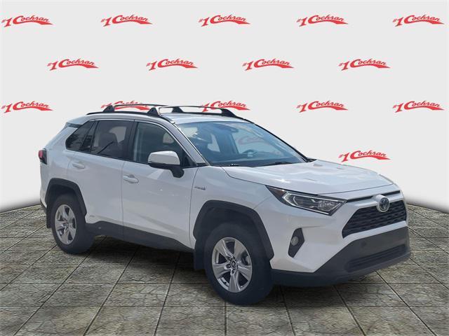 used 2021 Toyota RAV4 Hybrid car, priced at $29,449