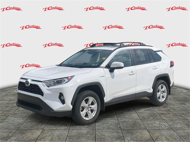 used 2021 Toyota RAV4 Hybrid car, priced at $28,362