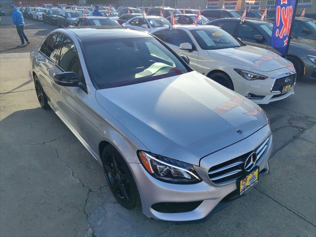 used 2018 Mercedes-Benz C-Class car, priced at $20,995