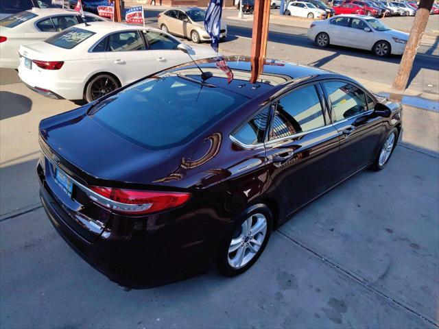 used 2018 Ford Fusion car, priced at $14,995