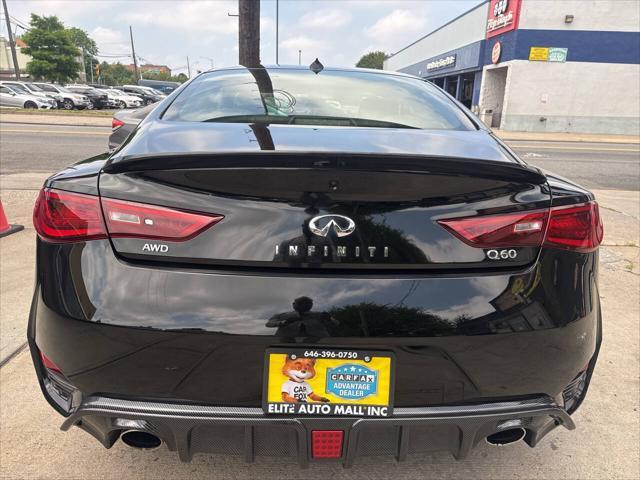 used 2018 INFINITI Q60 car, priced at $23,995