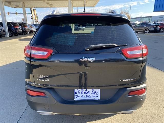 used 2015 Jeep Cherokee car, priced at $12,995