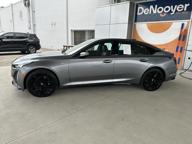 used 2022 Cadillac CT5-V car, priced at $45,800