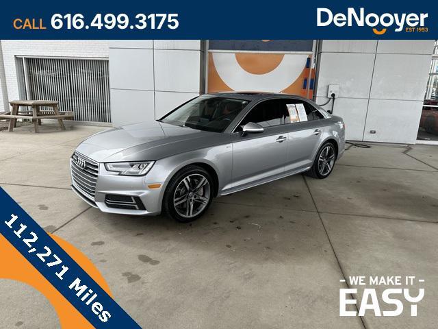 used 2018 Audi A4 car, priced at $14,900